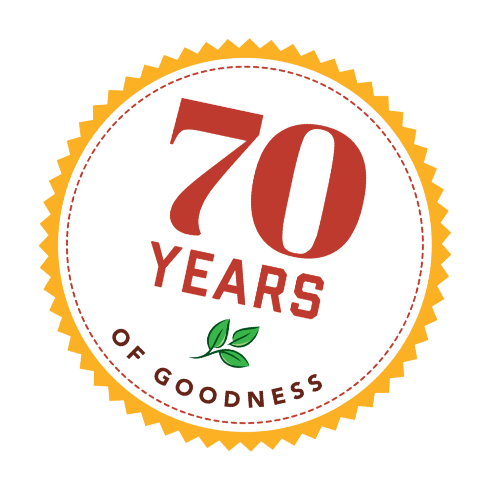 70th anniversary logo