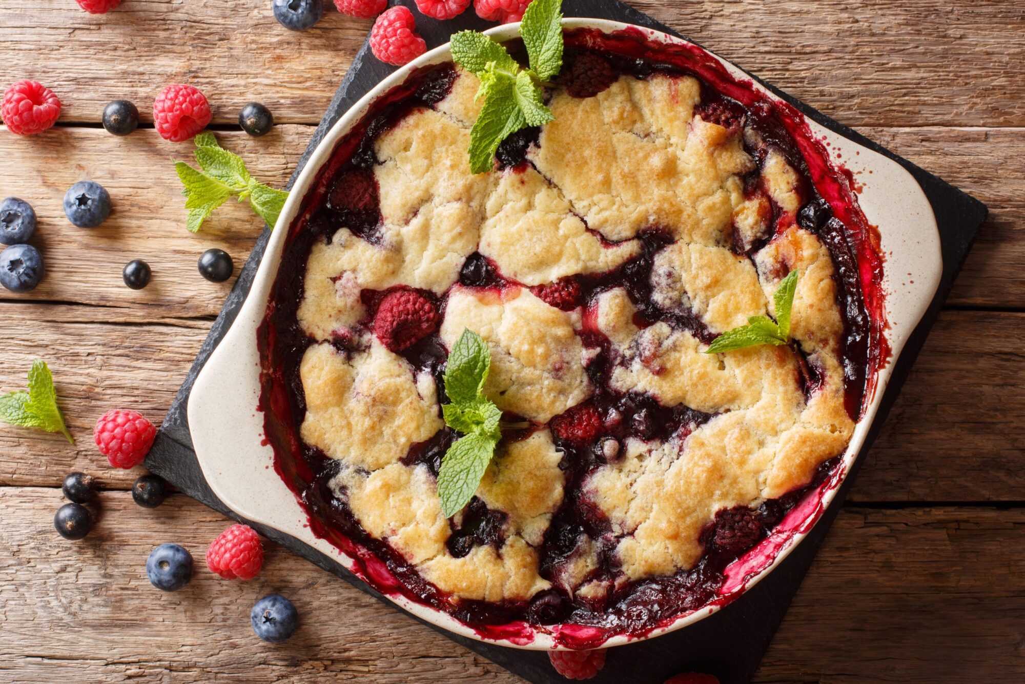 Forest Berry Cobbler
