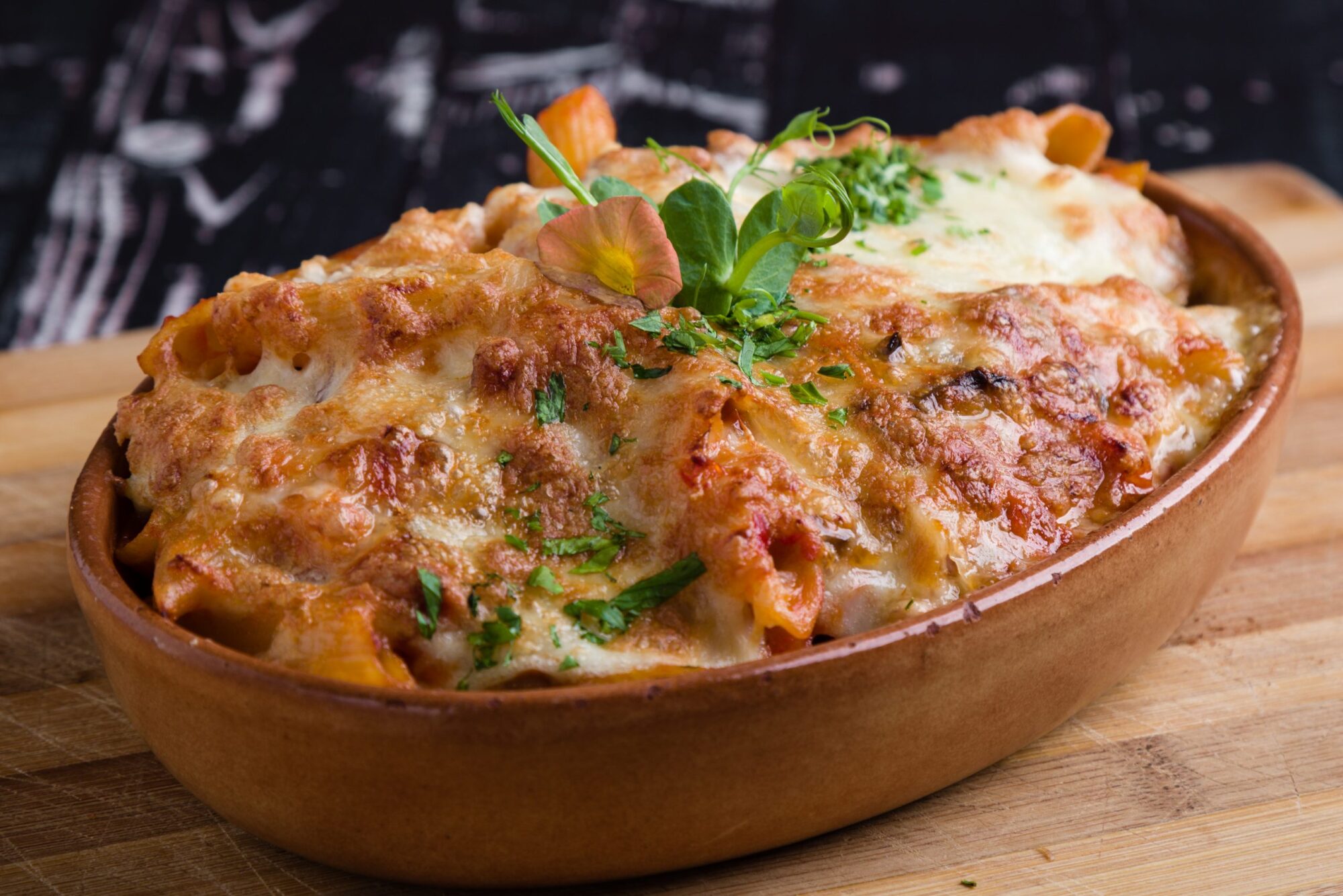 Baked Mostaccioli Casserole