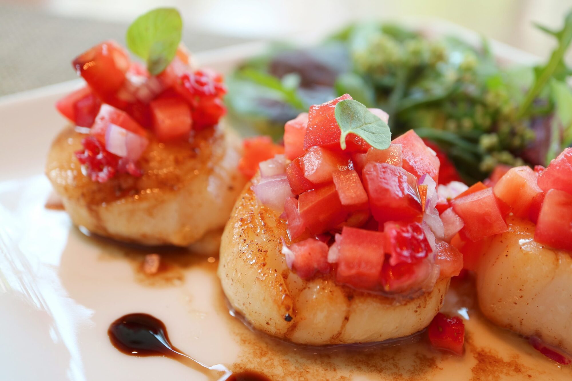 Scallop and Tomato Stew