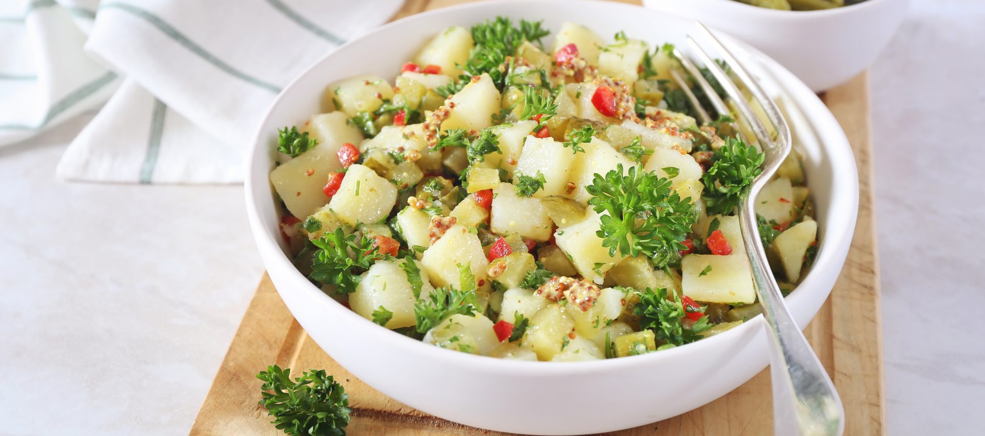 Bread and Butter Pickle Potato Salad