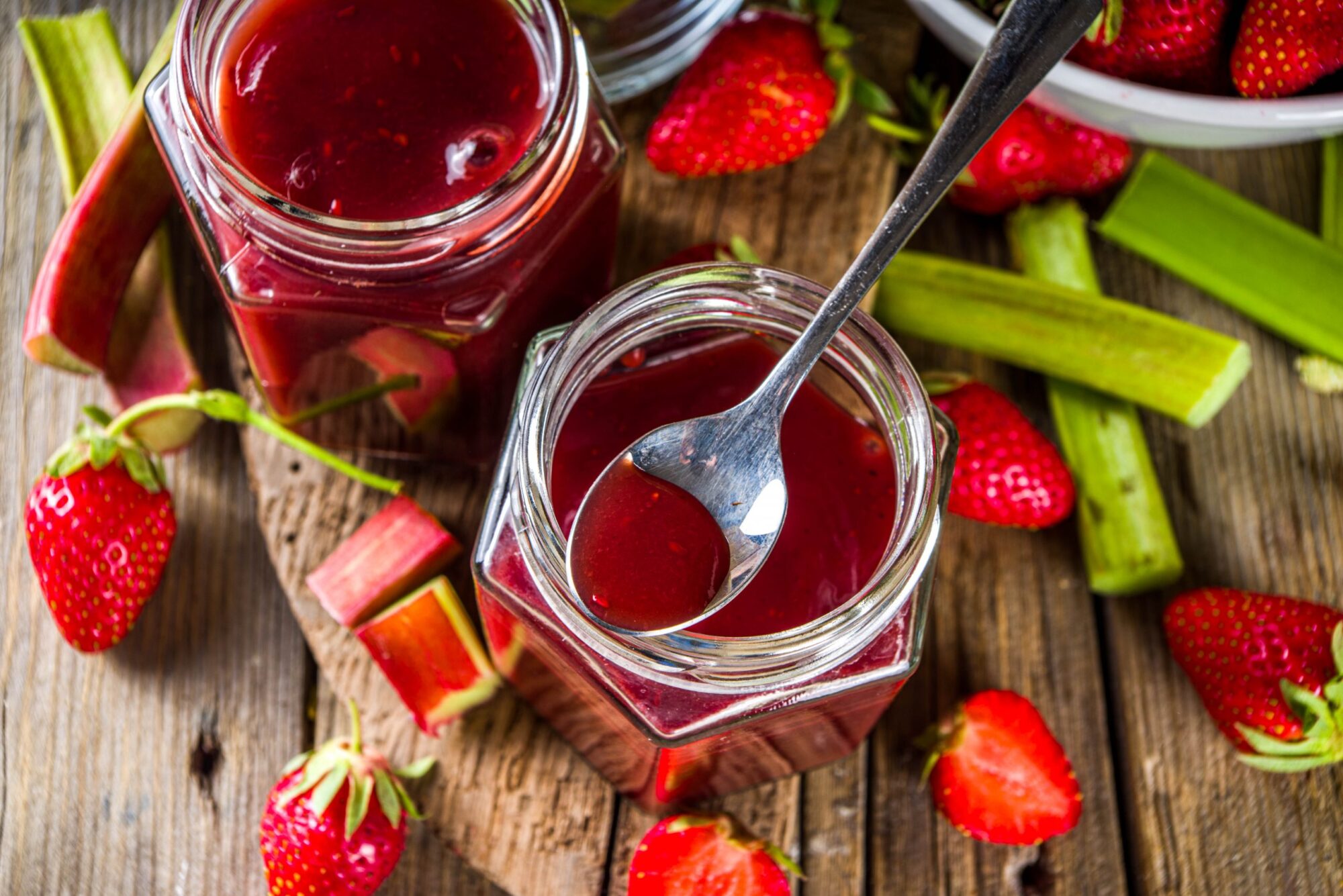 Rhubarb-Strawberry Jam