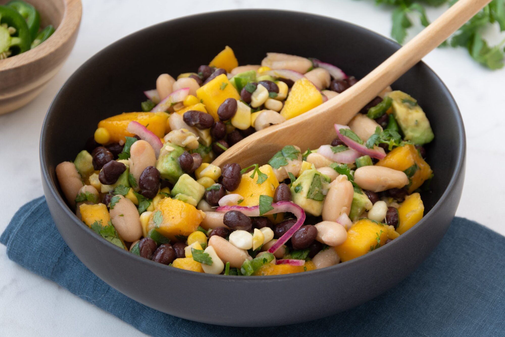 Black Bean and Mango Pico de Gallo