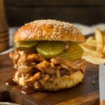 Pulled Chicken Sandwiches