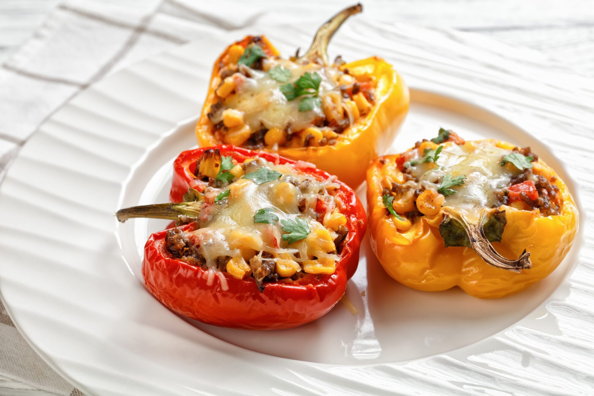 Lean Stuffed Bell Peppers