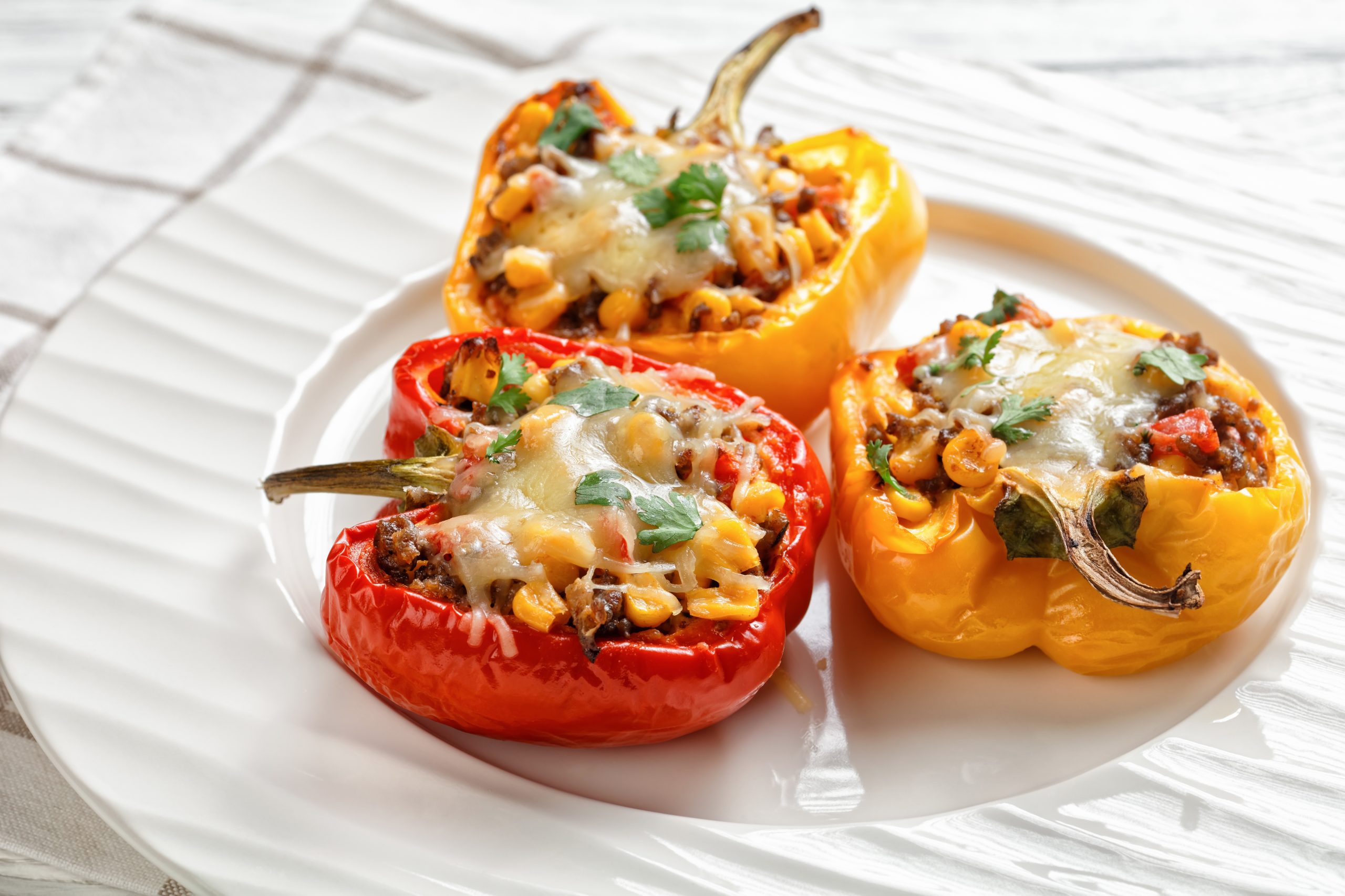 Lean Stuffed Bell Peppers
