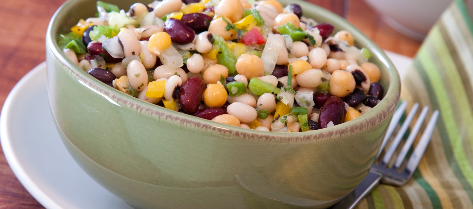 Dill Pickle and Bean Salad