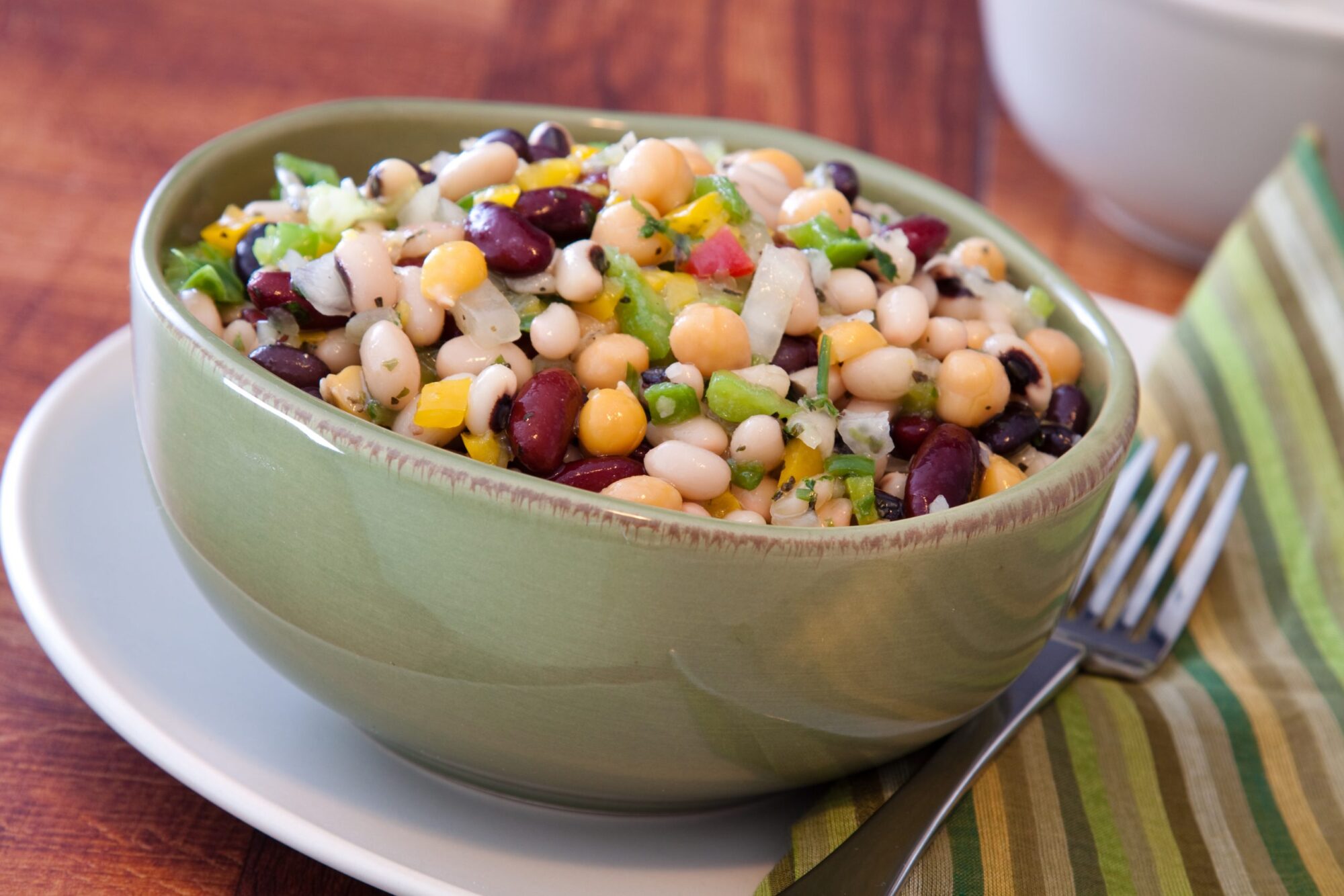 Dill Pickle and Bean Salad