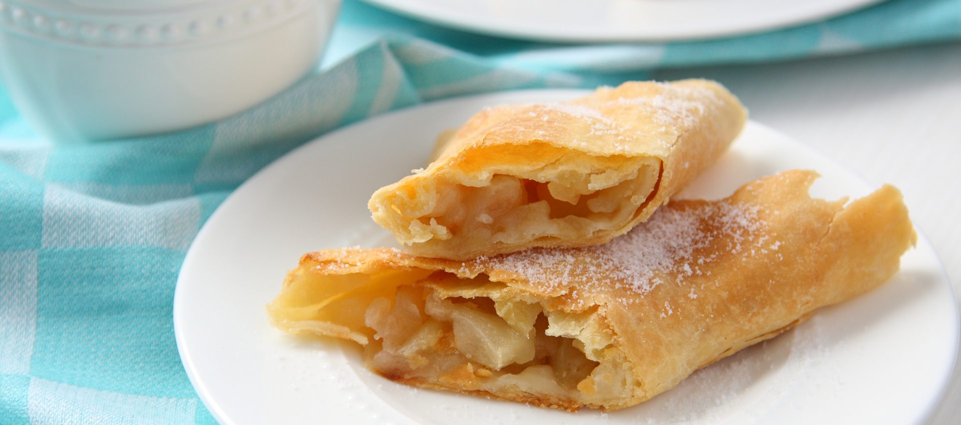 Pear and Apple Filled Crepes