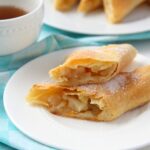 Pear and Apple Filled Crepes