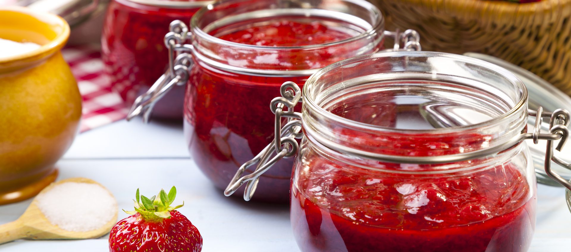 Mrs. Wages® State Fair Strawberry Rhubarb Jam Recipe