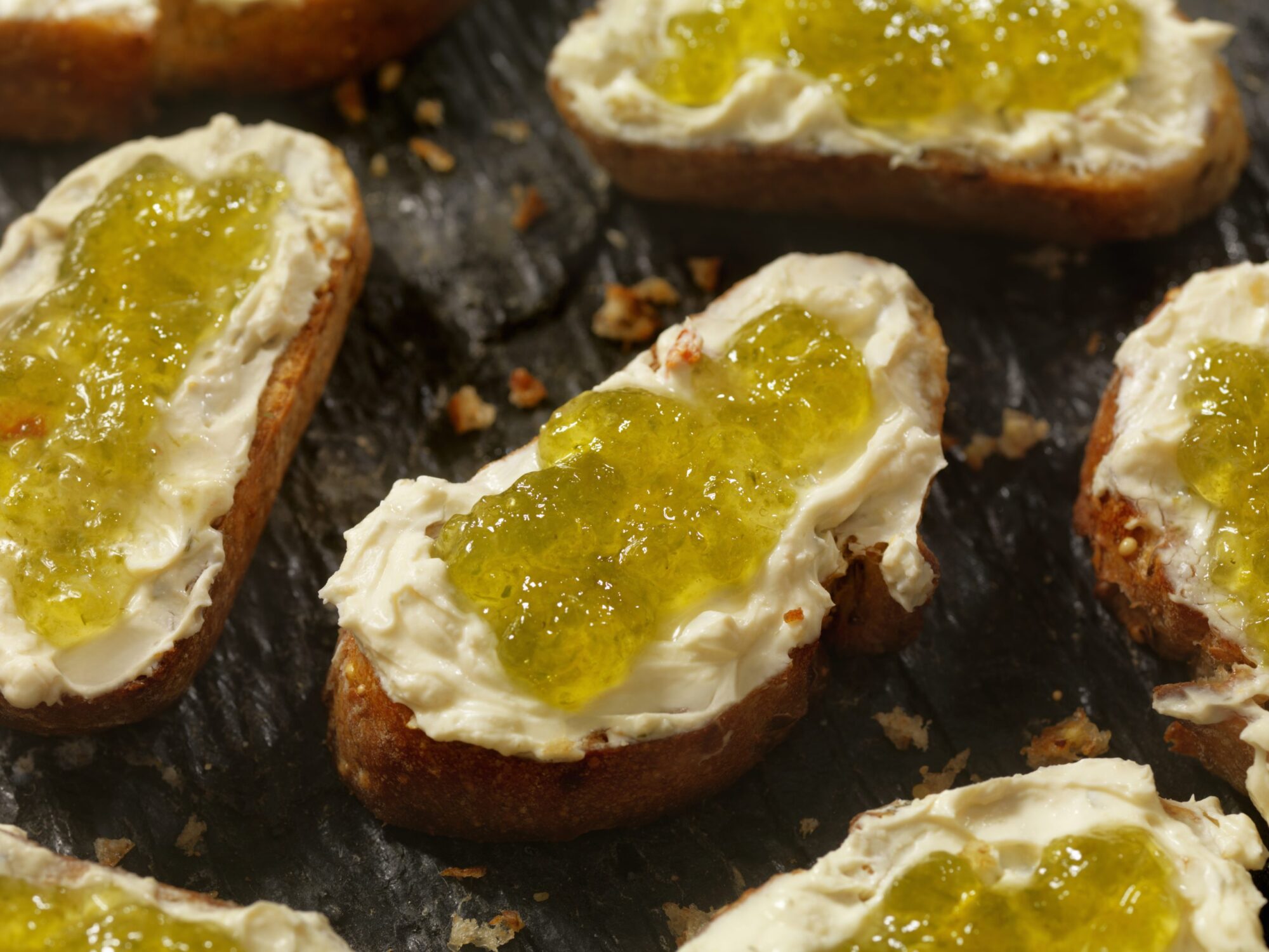 Pepper Jelly Cheese Log