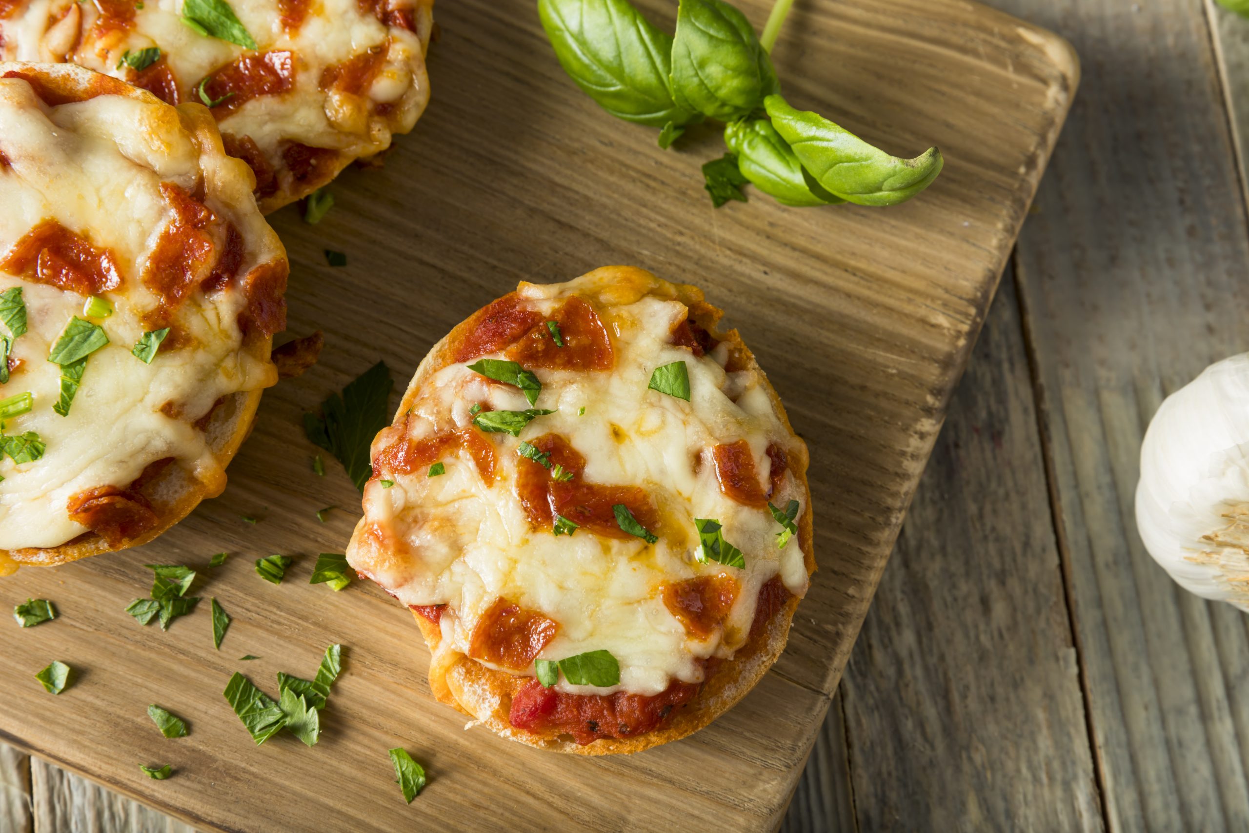 Pizza Bagels