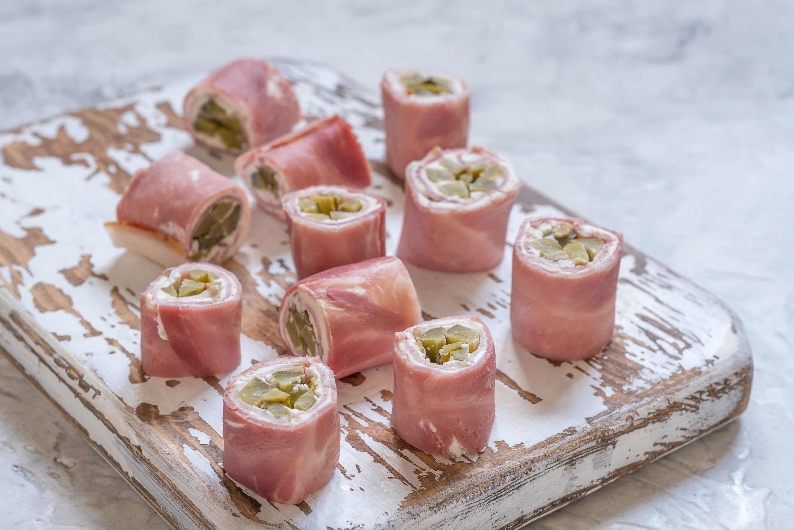 Pickle Roll Up Appetizers