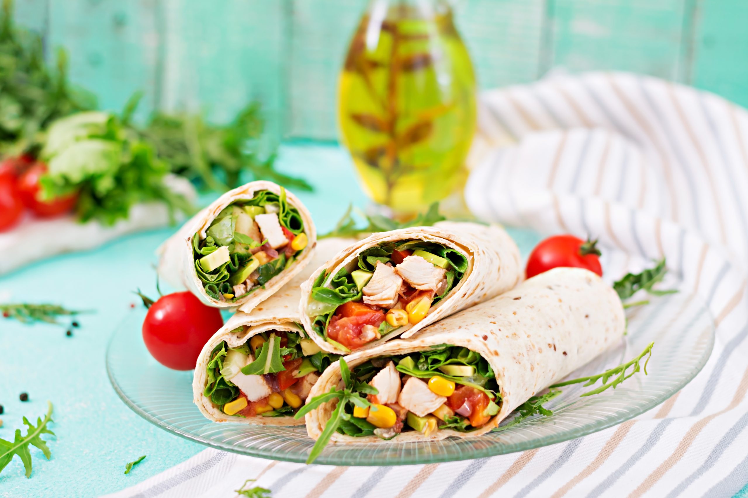 Southwestern Chicken Spring Rolls