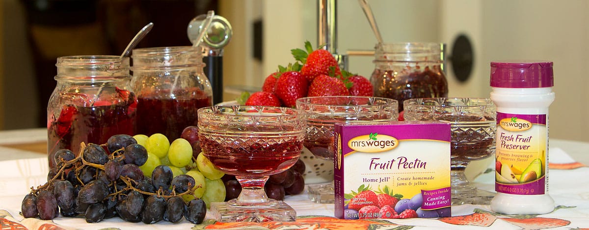 Mrs Wages Fresh Fruit Preserver and Fruit Pectin | Mrs. Wages