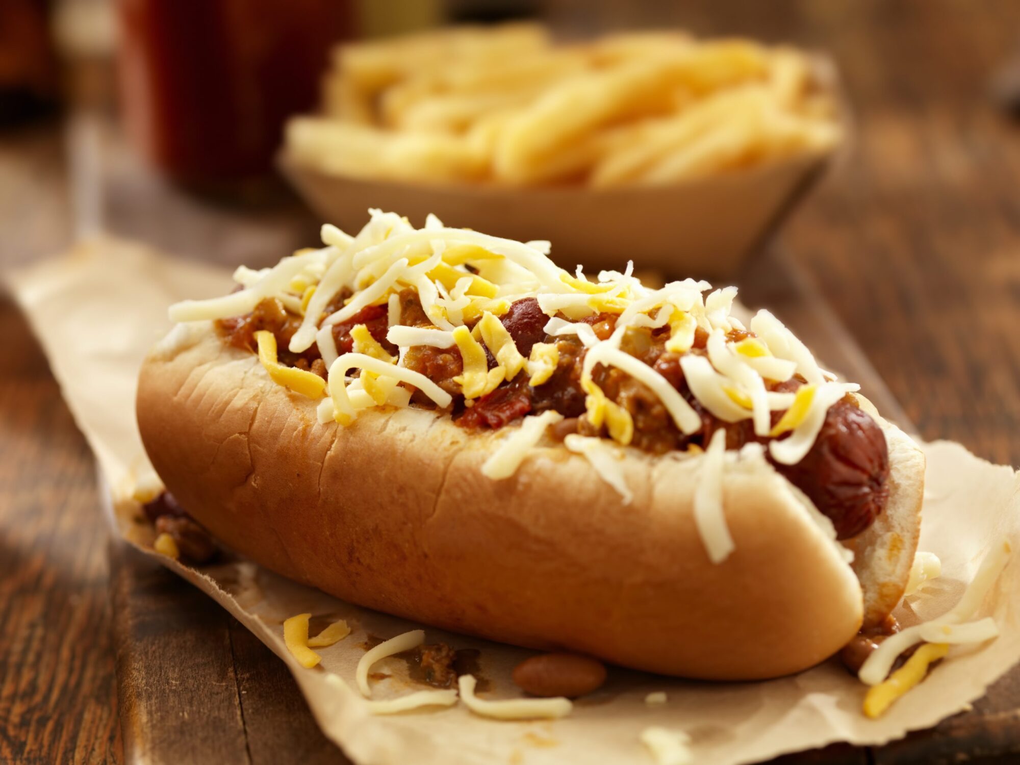 Loaded Mini Chili Dogs