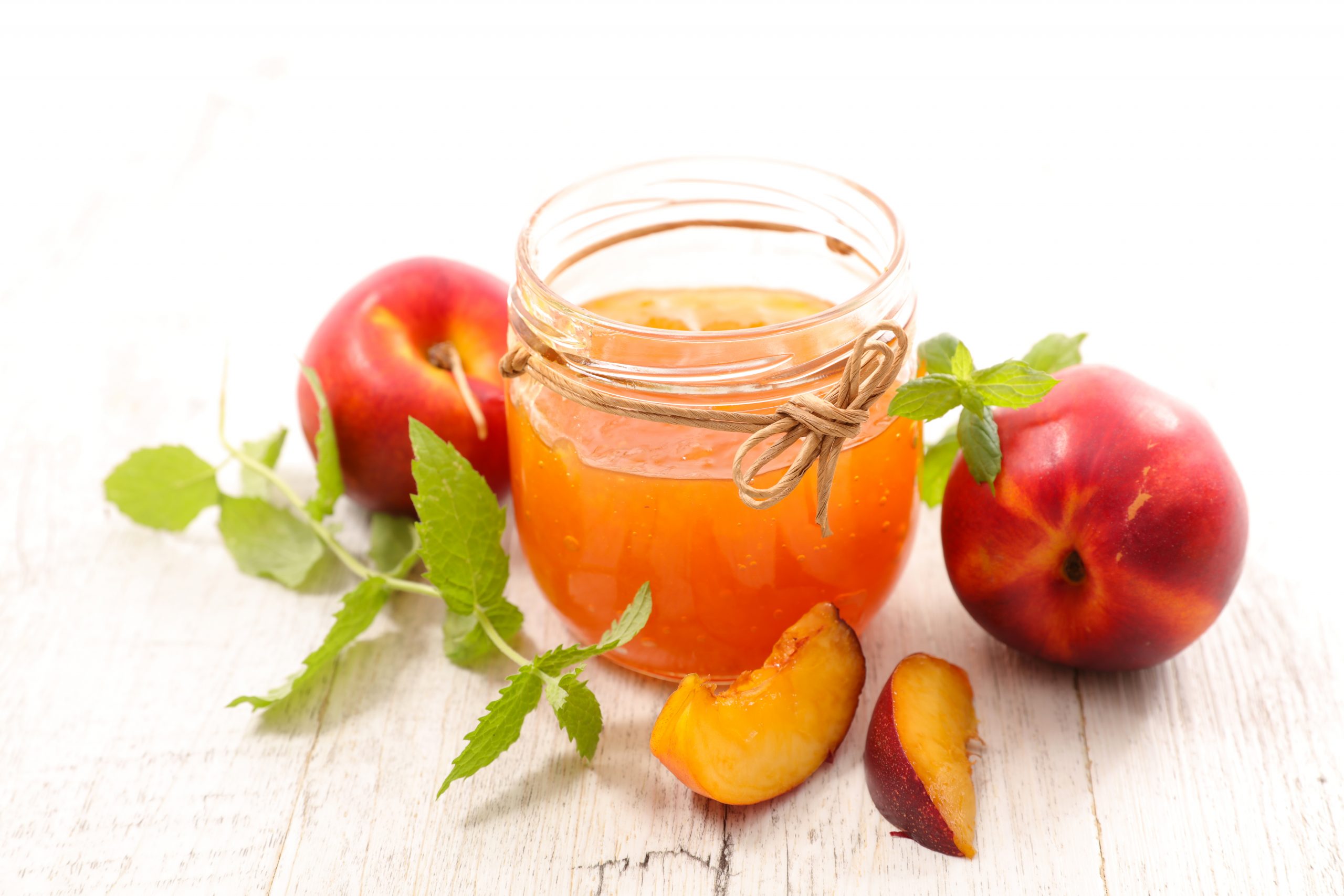 Red Ribbon Peach Jam Recipe photo