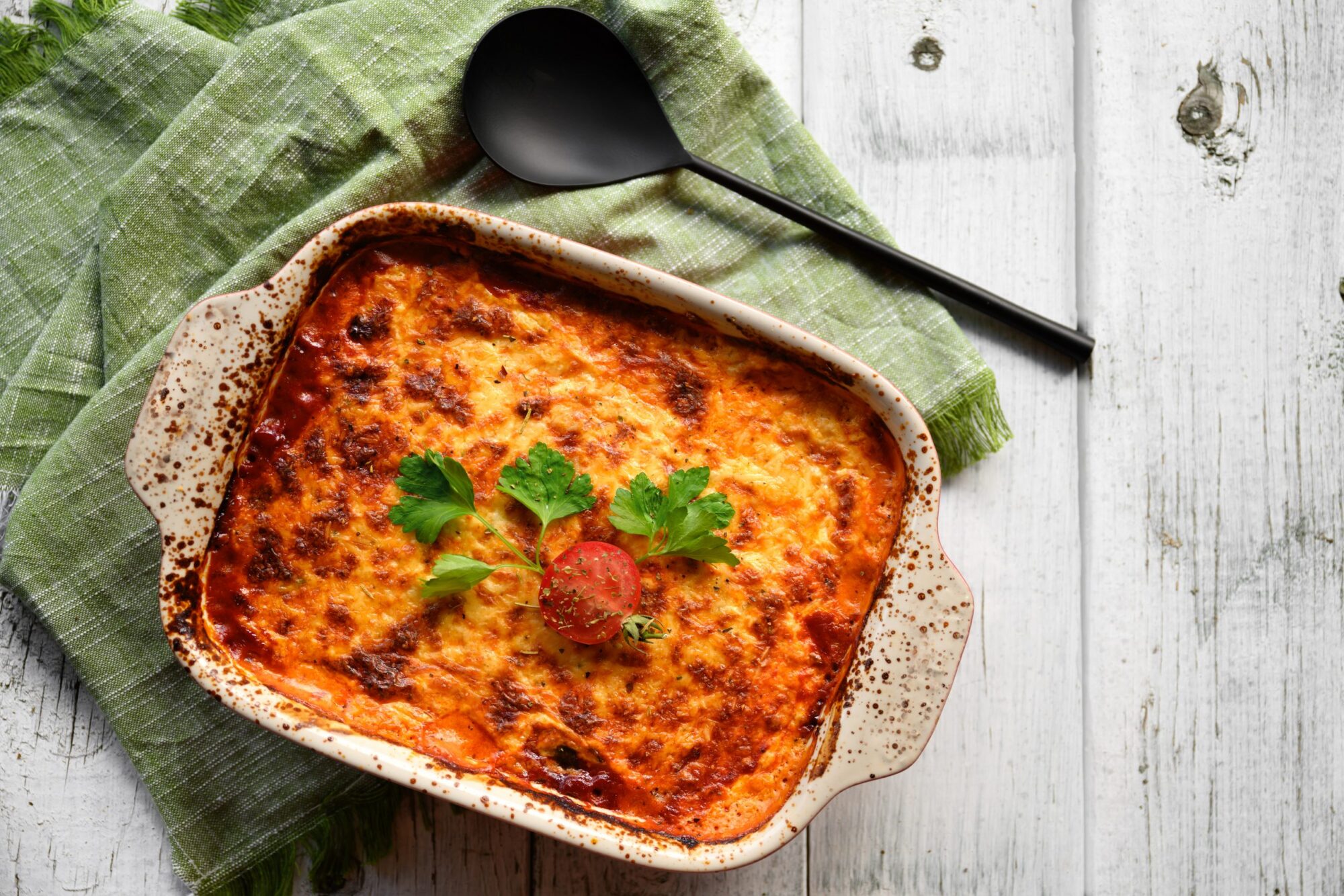 Upside Down Sausage Pizza Casserole