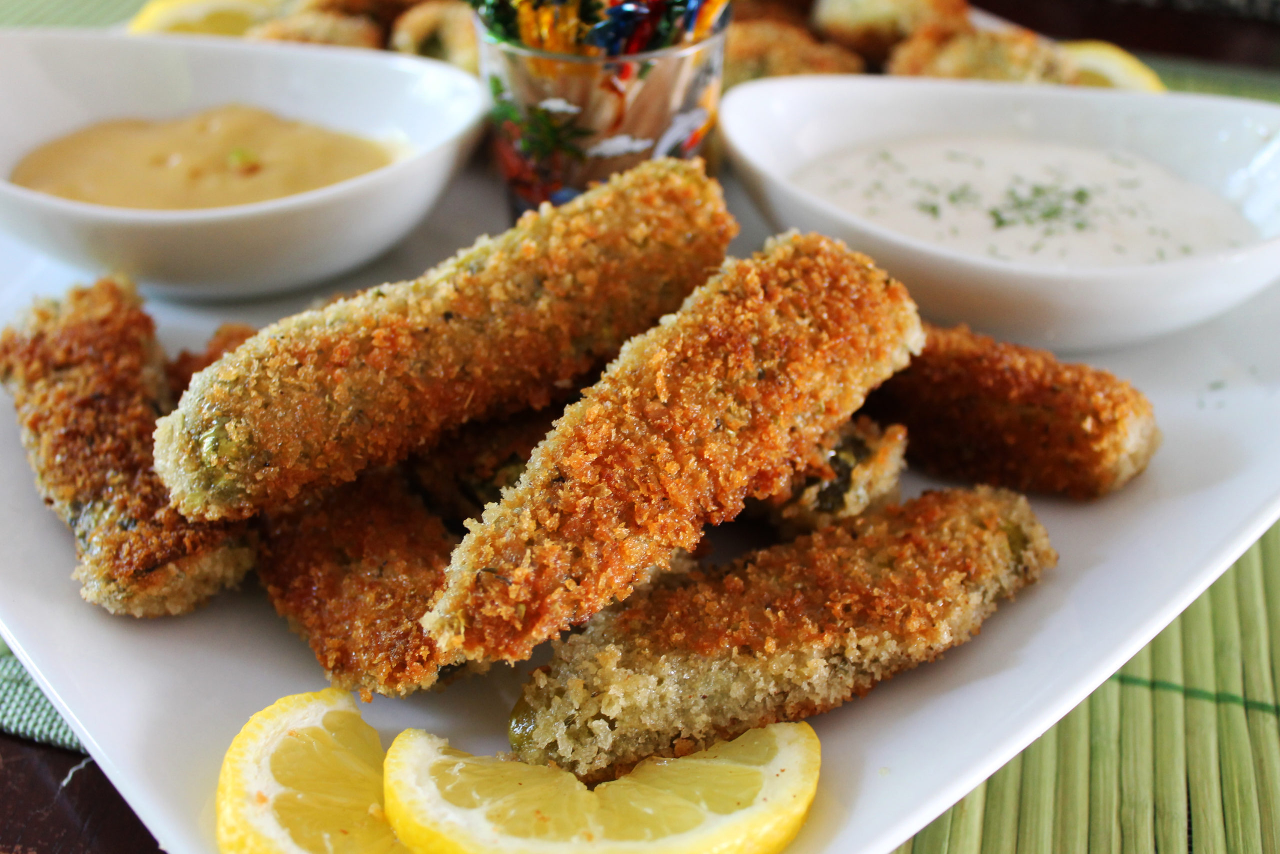 Beer Battered Fried Xtra Crunch Pickles Recipe photo
