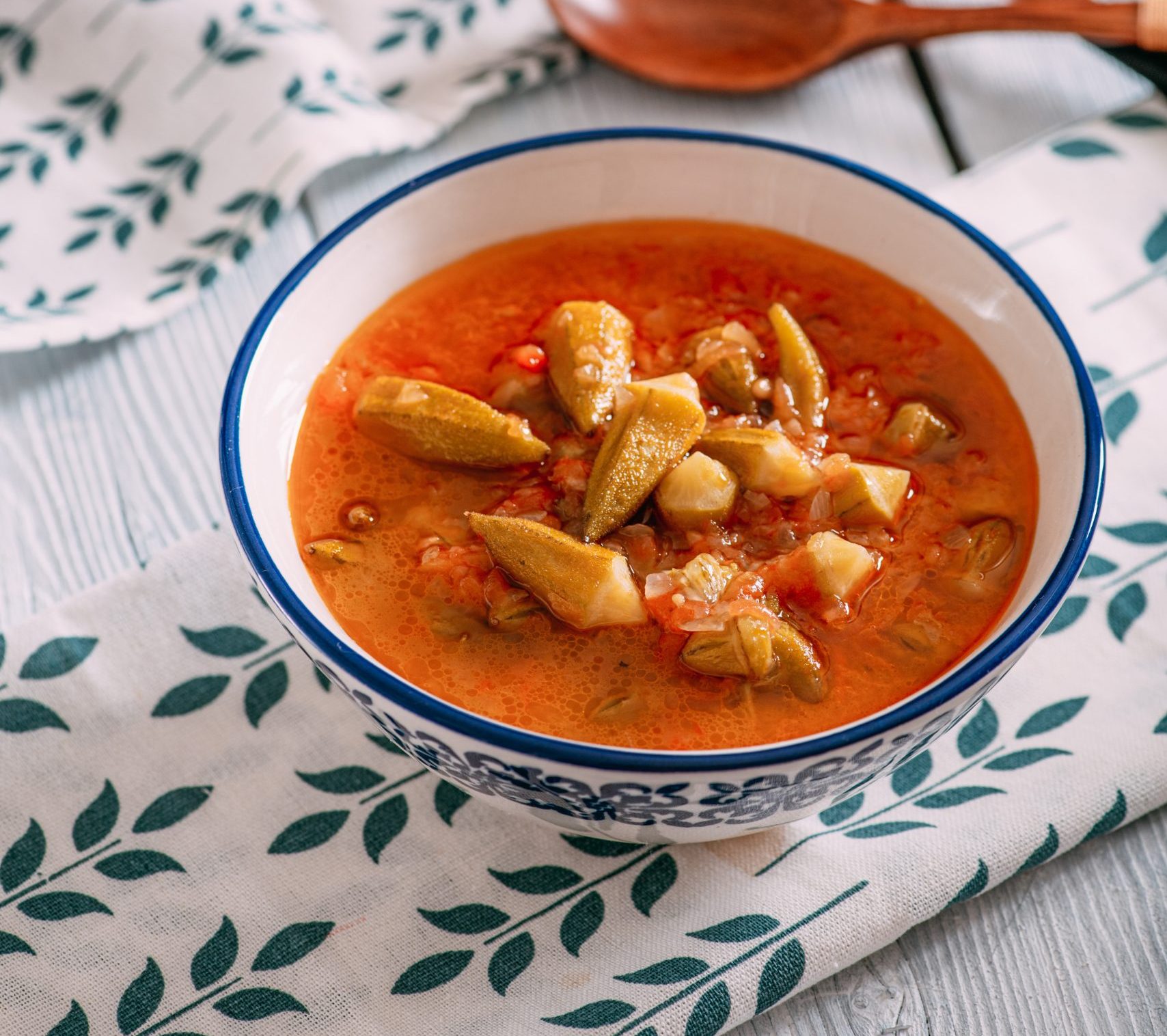Gumbo with Pickled Okra