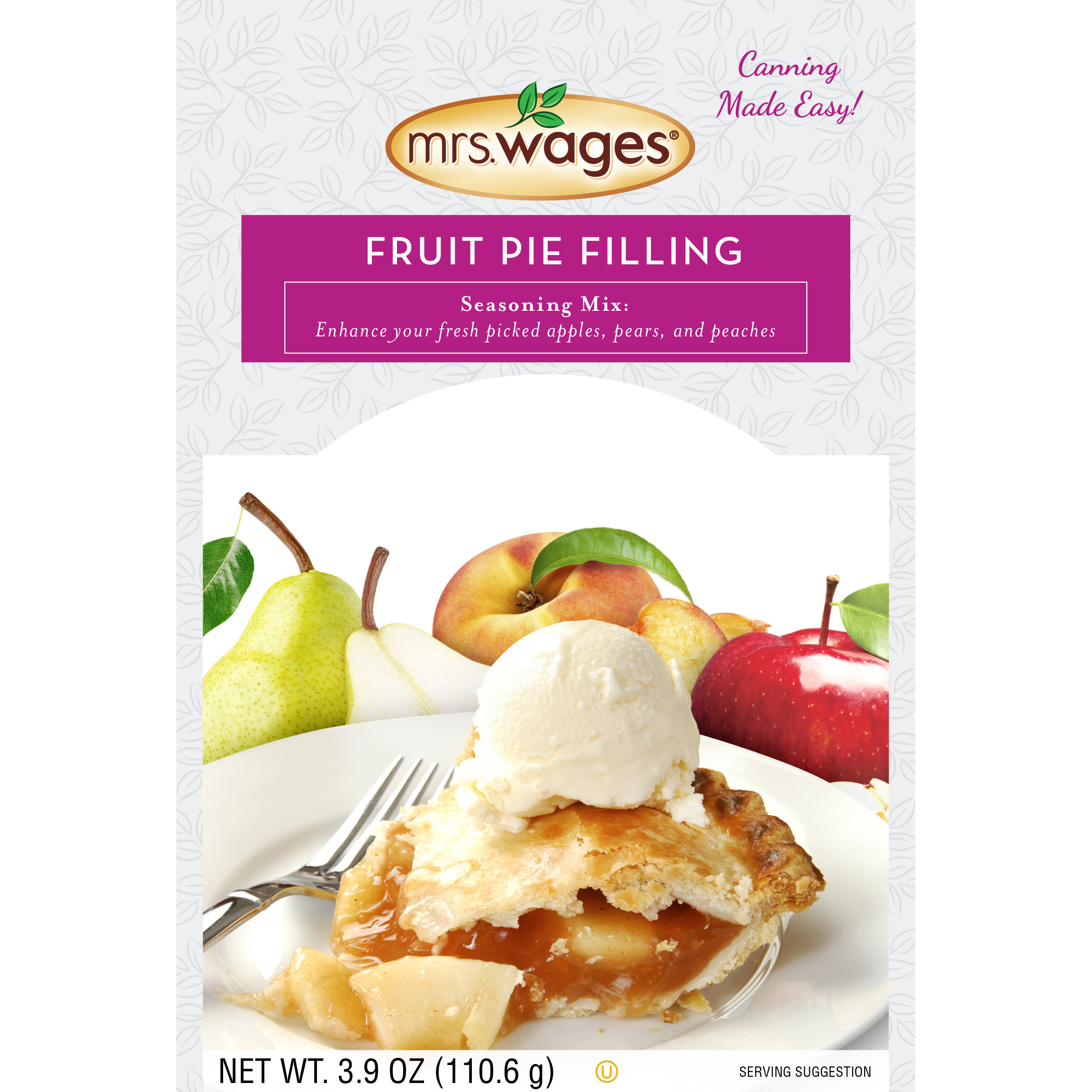 Mrs. Wages® Fruit Pie Filling Seasoning Mix
