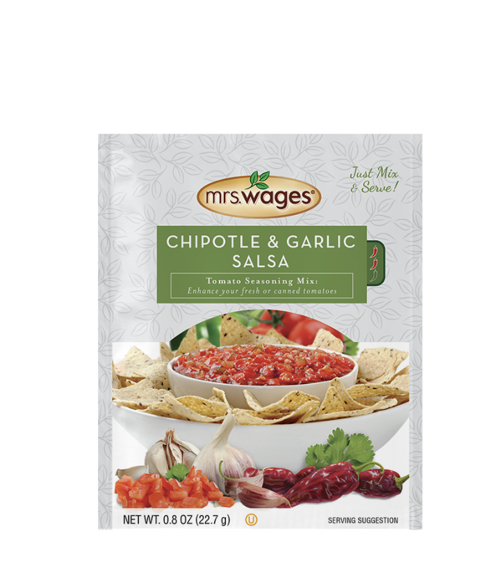 Mrs. Wages® Chipotle & Garlic Salsa Tomato Seasoning Mix