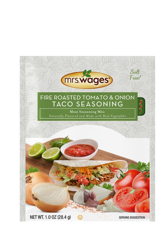 Mrs. Wages® Fire Roasted Tomato & Toasted Onion Taco Seasoning Mix Naturally Flavored