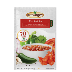 Mrs. Wages® Hot Salsa Tomato Seasoning Mix