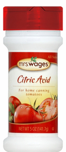 Citric Acid | Mrs. Wages