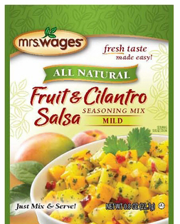 Fruit & Cilantro Salsa Seasoning Mix Mild | Mrs. Wages