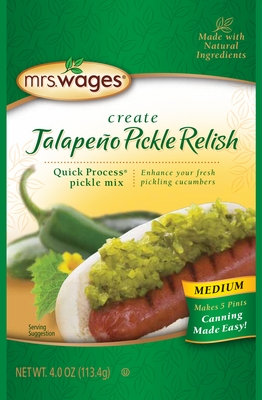 Jalapeno Pickle Relish | Mrs. Wages