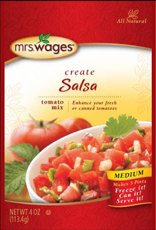 Salsa Medium Tomato Mix | Mrs. Wages