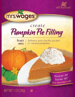 Pumpkin Pie Filling Fruit Mix | Mrs. Wages