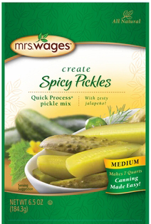 Spicy Pickles Medium | Mrs. Wages