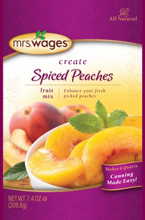 Spiced Peaches Fruit Mix | Mrs. Wages