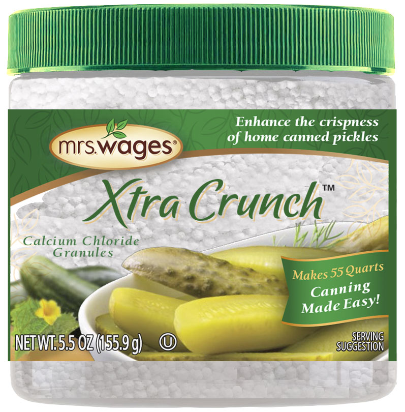 Xtra Crunch Calcium Chloride Granules Pickle Mixes Mrs. Wages