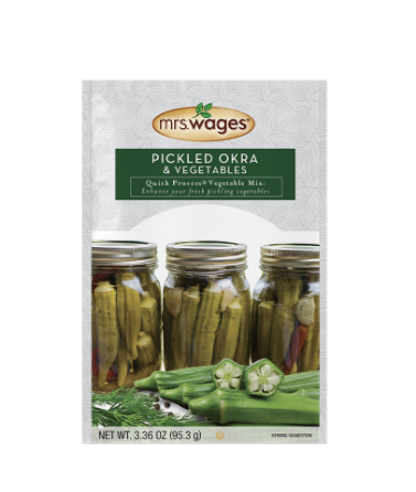 Mrs. Wages® Pickled Okra & Vegetables Quick Process® Vegetable Mix