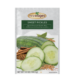 Mrs. Wages® Sweet Pickles Quick Process® Pickle Mix