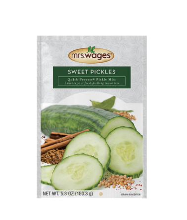 Mrs. Wages® Sweet Pickles Quick Process® Pickle Mix