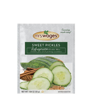 Mrs. Wages® Sweet Pickles Refrigerator Pickle Mix