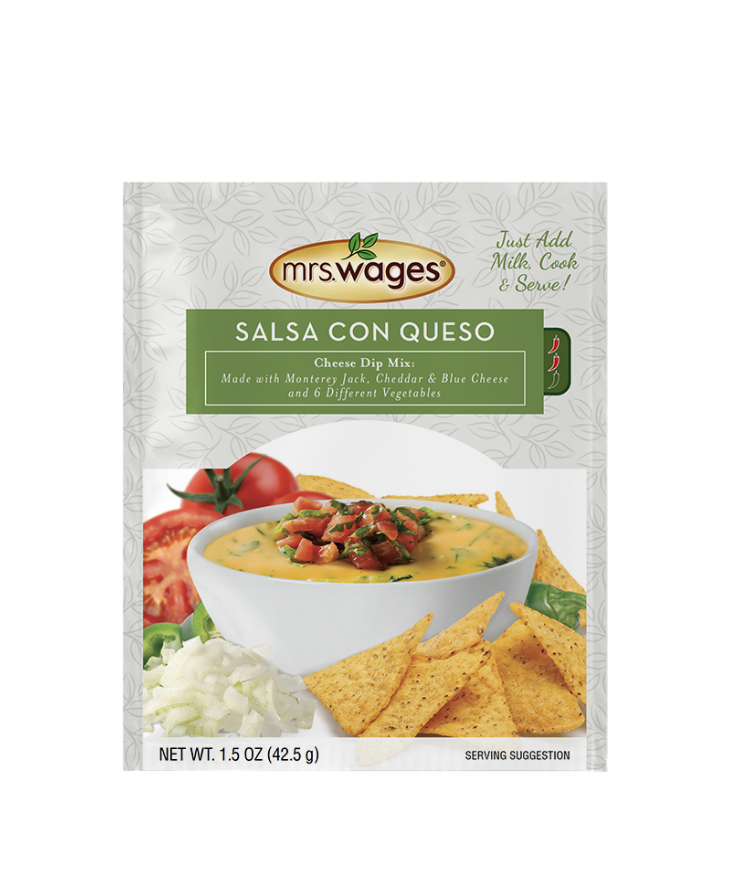 Mrs. Wages® Salsa Con Queso Cheese Dip Mix