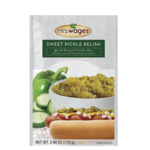 Mrs. Wages®  Sweet Pickle Relish Quick Process® Pickle Mix