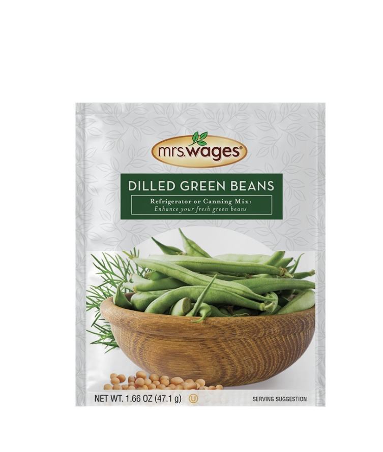 Mrs. Wages® Dilled Green Beans Refrigerator or Canning Mix