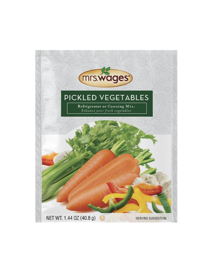 Mrs. Wages®  Pickled Vegetables Refrigerator or Canning Mix