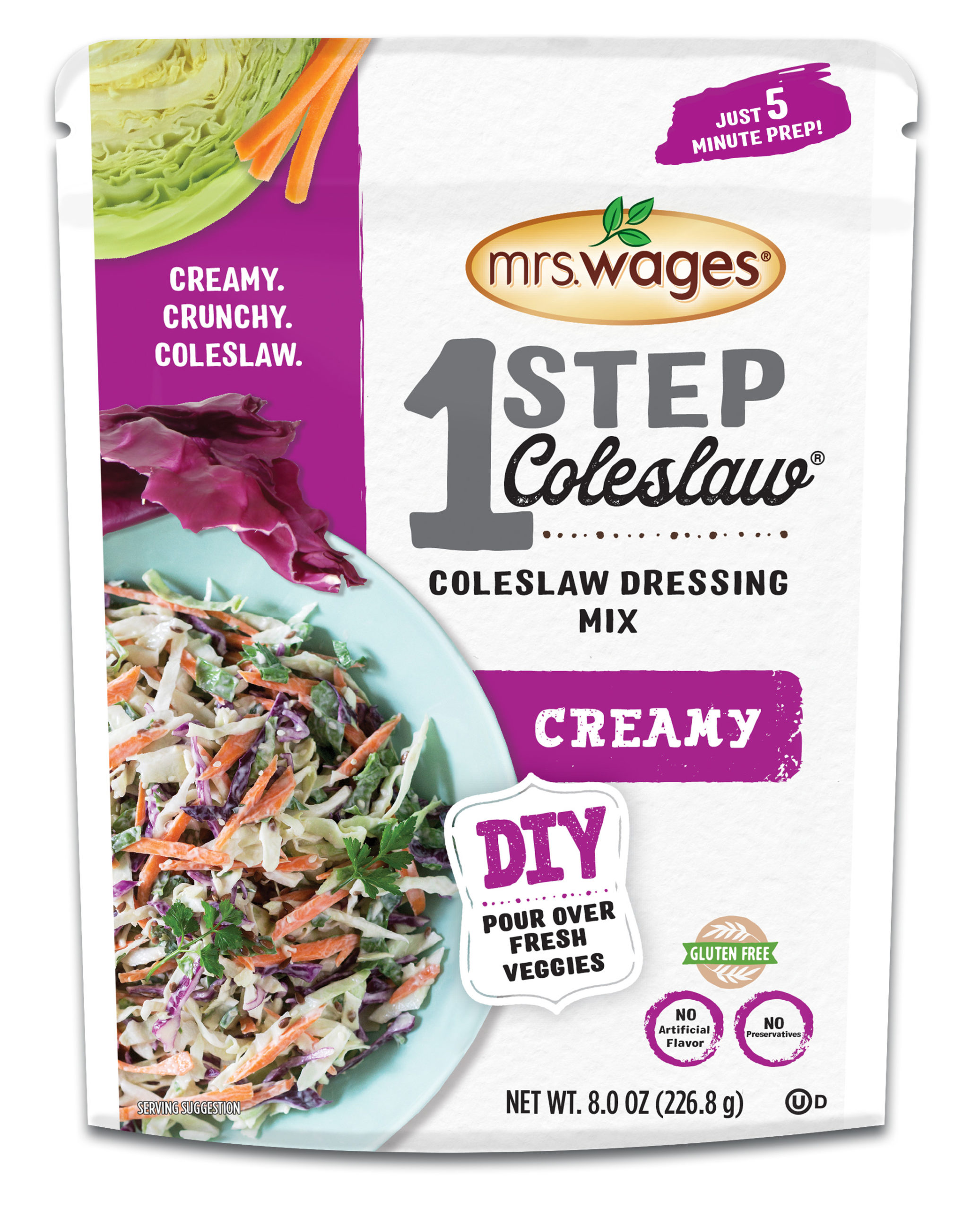 Mrs. Wages® 1 Step Coleslaw® Creamy Coleslaw Dressing mix