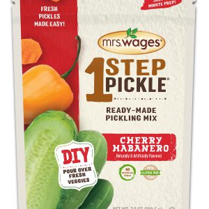 Mrs. Wages® 1 Step Pickle® Cherry Habanero Ready-Made Pickling Mix – Naturally & Artificially Flavored