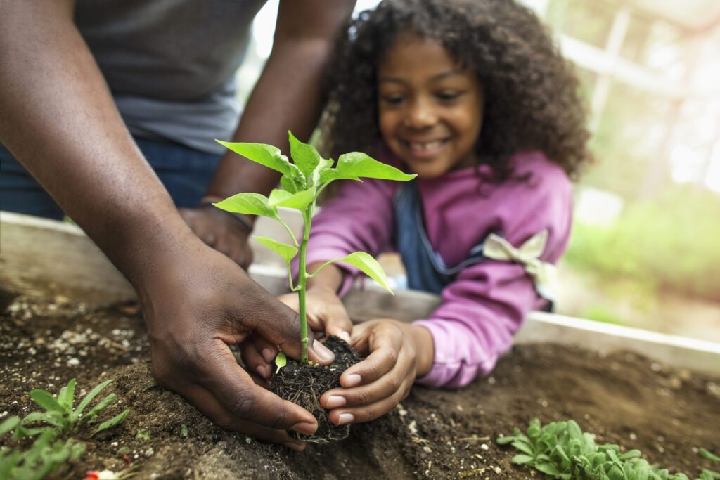 family gardening