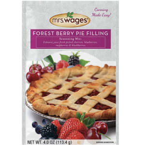 Mrs. Wages® Forest Berry Pie Filling Seasoning Mix
