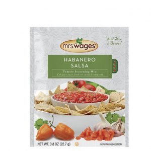Mrs. Wages® Habanero<br>Salsa Tomato Seasoning Mix
